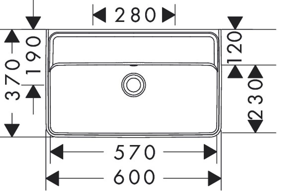 https://raleo.de:443/files/img/11eeea3e8215e91092906bba4399b90c/size_l/Hansgrohe-Xanuia-Q-Waschtisch-Compact-600-370-ohne-Hahnloch-mit-Ueberlauf-SmartClean-Weiss-61125450 gallery number 1